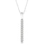 Vertical Bar Diamond Pendant