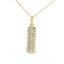 Honeycomb Diamond Pendant