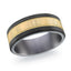 Men's Tantalum & Carbon Fiber Wedding Ring