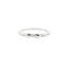 Sculpted Straight Band Wedding Ring