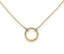 Open Circle Necklace