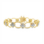 Fancy Link Diamond Bracelet