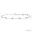 Diamond Station Chain Bracelet