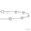 Diamond Station Chain Bracelet