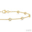 Diamond Station Chain Bracelet