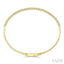 Diamond Halfway Straight Flex Bangle