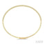 Diamond Halfway Straight Flex Bangle