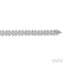Floral Link Diamond Bracelet