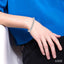 Floral Link Diamond Bracelet