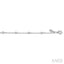 Diamond Station Chain Bracelet