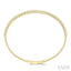 Diamond Halfway Graduated Flex Bangle