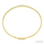Diamond Halfway Graduated Flex Bangle