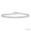 Illusion Diamond Tennis Bracelet