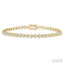 Illusion Diamond Tennis Bracelet