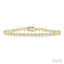 Illusion Diamond Tennis Bracelet