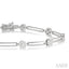 Paperclip Lovebright Diamond Fashion Bracelet
