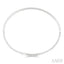 Diamond Halfway Triangle Flex Bangle
