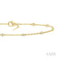 Diamond Station Chain Bracelet