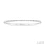 Diamond Halfway Bezel Bubble Flex Bangle