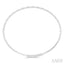 Diamond Halfway Bezel Bubble Flex Bangle
