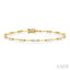 Bar Link Diamond Bracelet