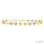Round Shape Lovebright Diamond Chain Bracelet