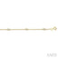 Rose Cut Diamond Station Chain Bracelet