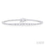 Graduated Diamond Tennis Bracelet