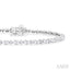 Marquise Shape Diamond Tennis Bracelet