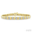 Ribbed Diamond Fashion Bracelet