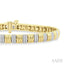 Ribbed Diamond Fashion Bracelet