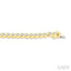Round Shape Bezel Set Diamond Tennis Bracelet