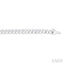 Oval Shape North-South Bezel Set Diamond Tennis Bracelet