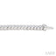 Emerald Shape North-South Bezel Set Diamond Tennis Bracelet