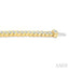 Emerald Shape North-South Bezel Set Diamond Tennis Bracelet
