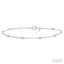 Diamond Station Chain Bracelet