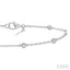Diamond Station Chain Bracelet