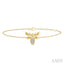Bumble Bee Petite Diamond Fashion Chain Bracelet