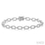 Paperclip Diamond Fashion Bracelet