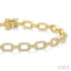 Paperclip Diamond Fashion Bracelet