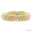 Bold Weave Diamond Fashion Bracelet