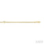 Round Shape Curb Diamond Fashion Bracelet