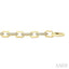 Aeris Gold Hexagon Shape Link Diamond Fashion Bracelet