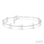 Cross Petite Diamond Fashion Station Chain Bracelet