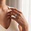 Diamond Bezel Stackable Ring