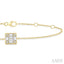 Fusion Petite Diamond Fashion Chain Bracelet