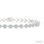 Cluster Diamond Fashion Bracelet