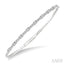 Illusion Diamond Flex Bangle
