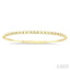 Pyramid Diamond Flex Bangle
