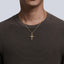 Faceted Cross Pendant